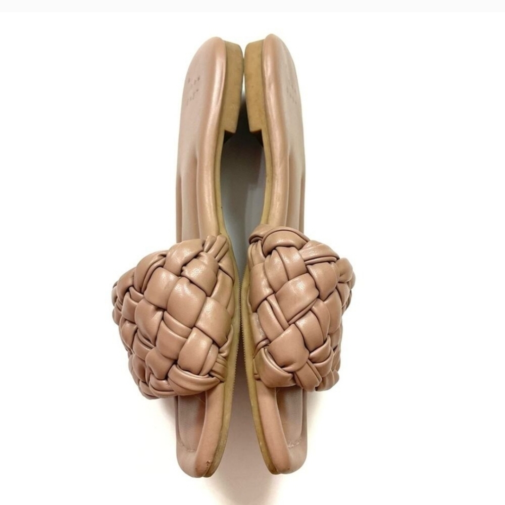A New Day Women's Tan Carissa Woven Strap Open-Toe Slide Sandals Size 7 - Picture 3 of 3